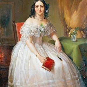Portrait of Sophia Nikolayevna Karamzina (1802-1856), 1840s