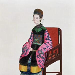 Portrait of a Tartar woman, 19th century