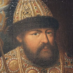Portrait of Tsar Aleksey Mikhailovich, first half of 19th century