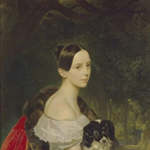 Portrait of Ulyana M. Smirnova, 1837-1840. Artist: Briullov, Karl Pavlovich (1799-1852)