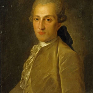 Portrait of Vasily Sergeyevich Naryshkin (1740-1800), 1770s. Artist: Rokotov, Fyodor Stepanovich (1735-1808)