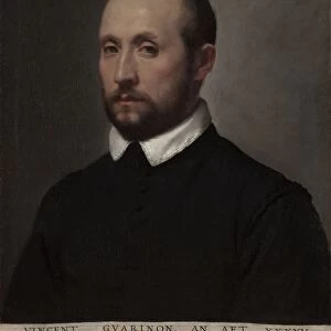 Portrait of Vincenzo Guarignoni, c. 1572. Creator: Giovanni Battista Moroni (Italian, 1525-1578)