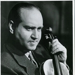 Portrait of the violinist David Oistrakh (1908-1974), 1960s