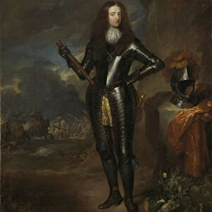 Portrait of William III of Orange (1650-1702), ca 1683. Artist: Netscher, Caspar (1639-1684)