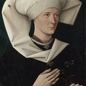 Portrait of a Woman of the Hofer Family, ca 1470. Artist: Swabian master (active ca. 1500)