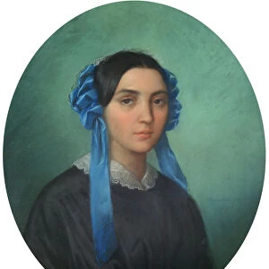 Portrait of a Young Girl, 1843. Artist: Theophile Gautier