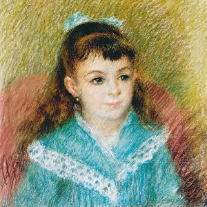 Portrait of a Young Girl (Elisabeth Maitre), 1879. Artist: Renoir, Pierre Auguste (1841-1919)