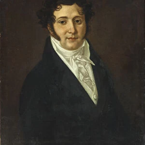 Portrait of Yuri Petrovich Lermontov (1787-1831), First quarter of 19th century. Artist: Anonymous
