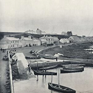 Portstewart - The Harbour and Town, 1895