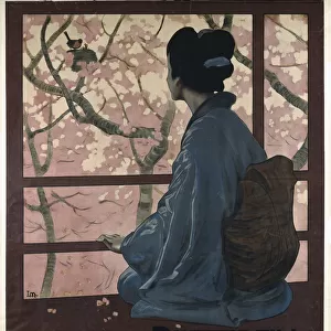Poster for the Opera Madama Butterfly by G. Puccini