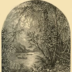 The Potomac above Harpers Ferry, c1870. Creator: John J. Harley