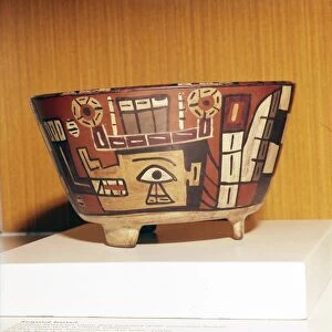 Pottery Bowl from Tiahuanaco Culture, Peru, 600-1000
