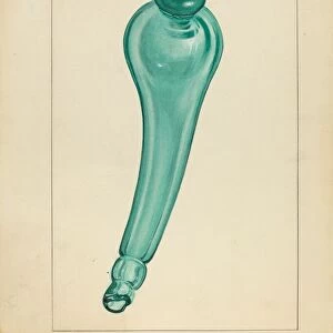 Powder Horn, c. 1936. Creator: John Fisk