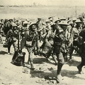Back from Pozieres: Australian machine-gunners... First World War, 1916, (c1920)