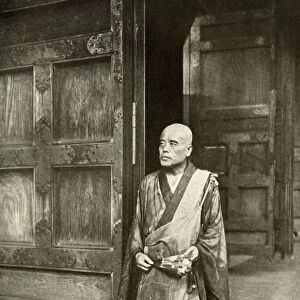 A Priest of Buddha, 1910. Creator: Herbert Ponting