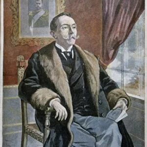 Prince PL Ouroussof, The new Ambassador of Russia, 1898. Artist: Oswaldo Tofani