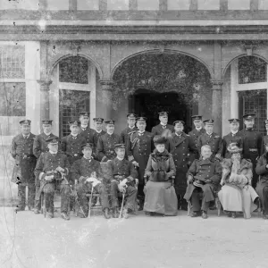 The Prince and Princess of Wales at the Royal Naval College, Osborne, Isle of Wight, c1908