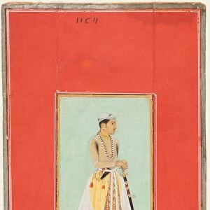 Prince Suraj Singh Rathor of Bikaner, 1611-13. Creator: Unknown