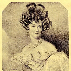 Princess Carolyne zu Sayn-Wittgenstein, nee Iwanowska (1819-1887), 1840s. Artist: Anonymous