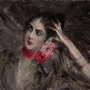 Princess Catherine Radziwill, nee Katarzyna Rzewuska. Artist: Boldini, Giovanni (1842-1931)