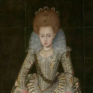 Princess Elizabeth (1596-1662), Later Queen of Bohemia, ca. 1606. Creator: Robert Peake I