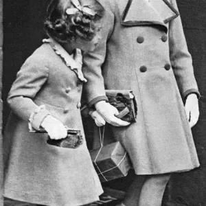 Princess Elizabeth and her sister, c1936 Princess Elizabeth and her sister, c1936