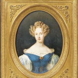 Princess Louise of Orleans (1812-1850), later Queen consort of the Belgians, 1830. Artist: Duchesne, Jean Baptiste Joseph (1770-1856)