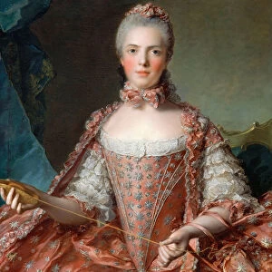 Princess Marie Adelaide of France (1732-1800). Artist: Nattier, Jean-Marc (1685-1766)