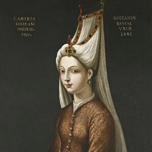 Princess Mihrimah Sultan (1522-1578), Daughter of the Emperor Suleiman I, Second half of the16th cen Artist: Italian, second half 16th cen. (ca. 1550-1600)