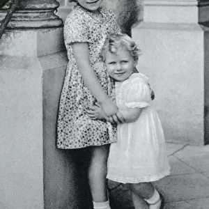 Princesses Elizabeth and Margaret Rose, 1932, (1937)