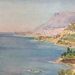 The Principality of Monaco, c1910, (1912). Artist: Walter Frederick Roofe Tyndale