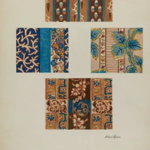 Printed Cotton, c. 1937. Creator: Albert J. Levone