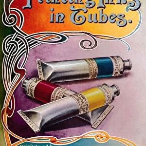 Printing Inks in Tubes - Shackell, Edwards & Co. Ltd. advert, 1907. Artist: Shackell Edwards & Co