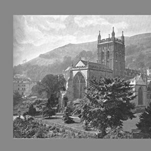 Priory Church, Great Malvern, c1900. Artist: Harvey Barton