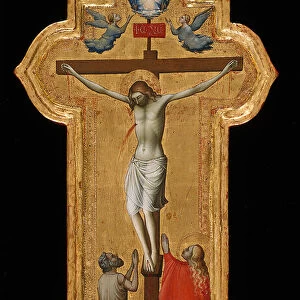 Processional Cross with Saint Mary Magdalene and a Blessed Hermit, 1392 / 95
