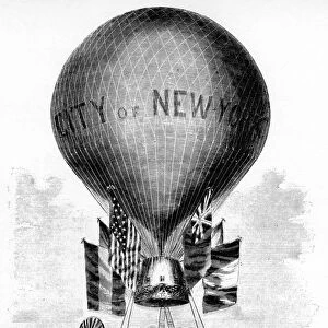 Professor Lowes Balloon, c1859