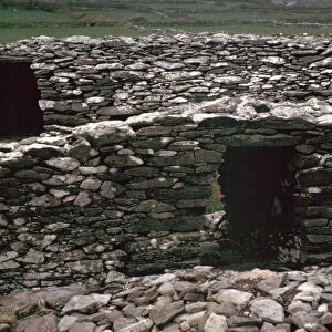 Promontary fort on the Dingle peninsula, 6th century BC