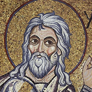 The Prophet Isaiah (Detail of Interior Mosaics in the St. Marks Basilica), 12th century. Artist: Byzantine Master