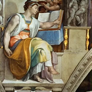Prophets and Sibyls: Erythraean Sibyl (Sistine Chapel ceiling in the Vatican), 1508-1512