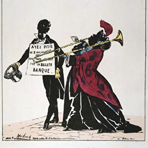 A Propos de la Crise Monetaire, 1871. Artist: Moloch