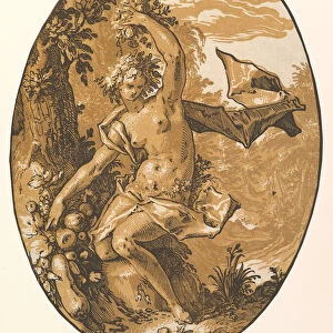 Proserpina, 1594. Creator: Hendrik Goltzius