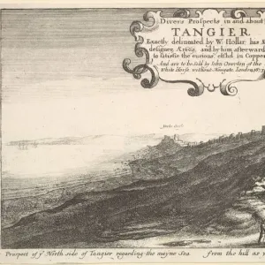 Prospect of ye North side of Tangier regarding the mayne Sea from the hill as you come