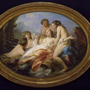 Psyche Rescued by Naiads, 1750. Creator: Jean-Baptiste-Marie Pierre