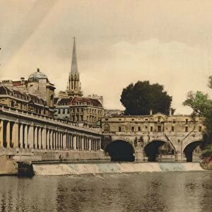 Pulteney Bridge, Bath, Somerset, c1925