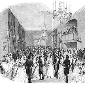 The Pytchley Hunt Ball, Northampton, 1844. Creator: Unknown