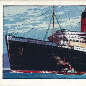 Q. S. T. S. Queen Mary, 1937