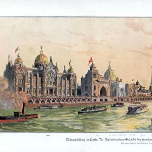Quai d?Orsay, Paris World Exposition, 1889, (1900)
