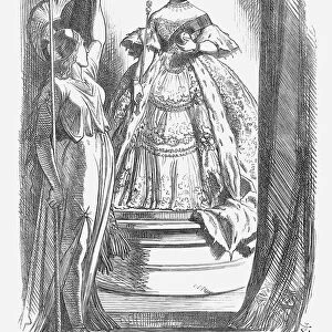 Queen Hermione, 1865 Artist: John Tenniel