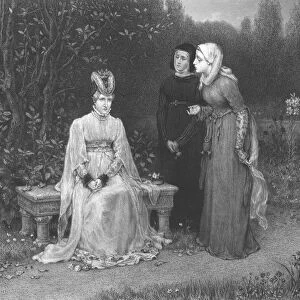 Queen Isabella and her ladies, c1870. Artist: Thomas Sherratt