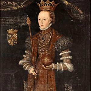 Queen Margaret Leijonhufvud of Sweden. Artist: Uther, Johan Baptista van (active 1562-1597)